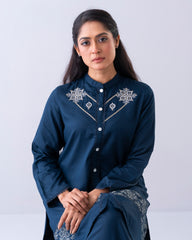 Relaxed Fit Embroidered Ethnic Kurti