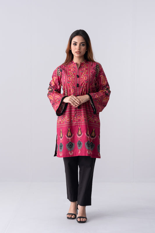 Relaxed Fit Digital Printed Lawn Kurta