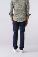 Regular Fit Solid Chinos