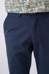 Regular Fit Solid Chinos