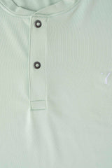 Regular Fit Henley T-Shirt - Athleisure