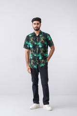 Slim Fit Printed Casual Shirt