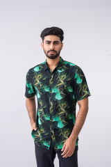 Slim Fit Printed Casual Shirt