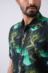 Slim Fit Printed Casual Shirt