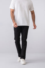 Straight Fit Black Jeans