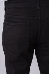 Straight Fit Black Jeans
