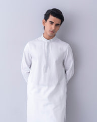 Regular Fit Embroidered Semi-Formal Panjabi