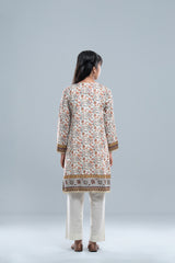 Relaxed Fit Printed Three-Piece Princess Lawn with Chiffon Dupatta (10-14 Years)