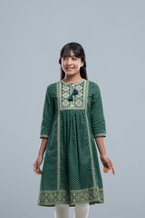 Junior Girls' Ethnic Top (10-14 Years)