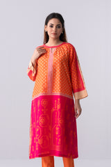 Relaxed Fit Cotton Printed Lawn Kurta