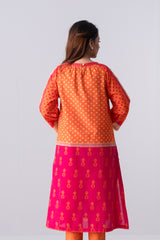 Relaxed Fit Cotton Printed Lawn Kurta