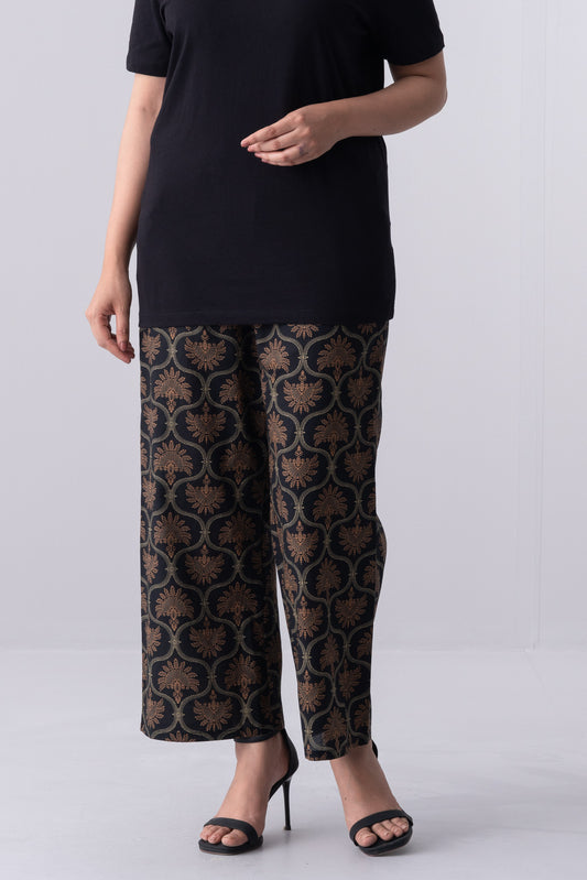 Relaxed Fit Ethnic Pants
