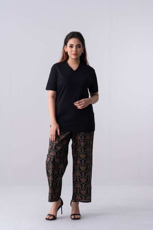 Relaxed Fit Ethnic Pants