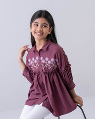 Princess Embroidered Top (6-8 Years)