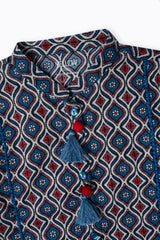 Newborn Girls' Ethnic Set (3-6 Months)