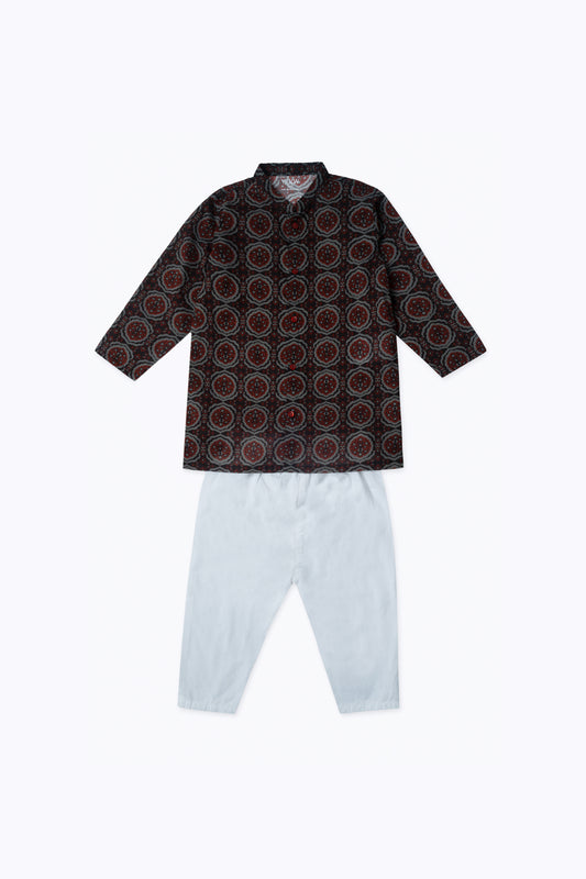 Newborn Boys' Panjabi Set (6-18 Months)