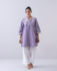 Relaxed Fit Embroidered Ethnic Kurti