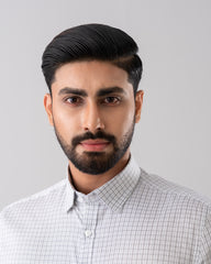 Regular Fit Micro Check Templeton Formal Shirt