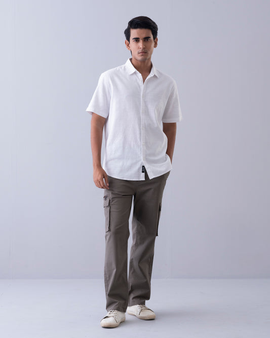 Regular Fit Solid Casual shirt