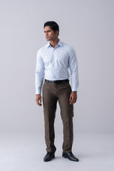 Slim Fit Dobby Check Templeton Formal Shirt