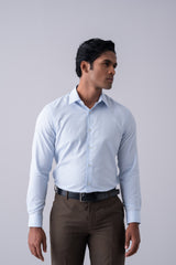 Slim Fit Dobby Check Templeton Formal Shirt