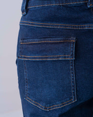 Wide-Leg High-Waist Denim