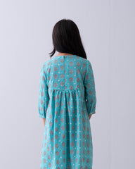 Princess Embroidered Ethnic Frock (2-4 Years)
