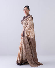 Digital Printed Cotton Saree