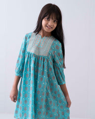 Princess Embroidered Ethnic Frock (6-8 Years)