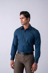 Regular Fit Jacquard Templeton Formal Shirt