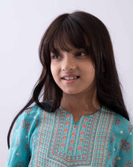 Princess Embroidered Ethnic Frock (6-8 Years)
