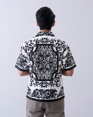 Relaxed Fit Floral Print Casual Shirt