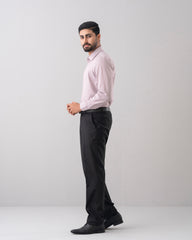 Slim Fit Dobby Textured Formal Shirt
