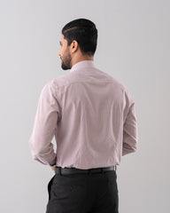Slim Fit Dobby Textured Formal Shirt