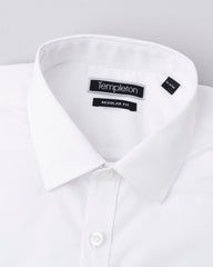 Slim Fit Dobby Textured Templeton Formal Shirt