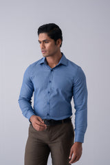 Slim Fit Dobby Templeton Formal Shirt