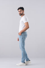 Slim Fit Blue Jeans