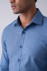 Slim Fit Dobby Templeton Formal Shirt