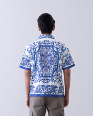 Relaxed Fit Floral Print Casual Shirt