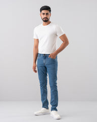 Slim Fit Blue Jeans