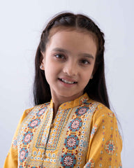 Junior Girls' Embroidery Ethnic Kurti (10-14 Years)