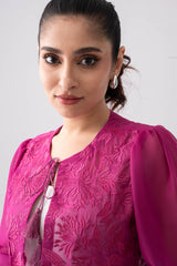 Regular Fit Georgette Bolero Top