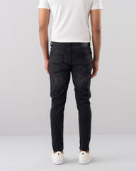 Carrot Fit Black Jeans