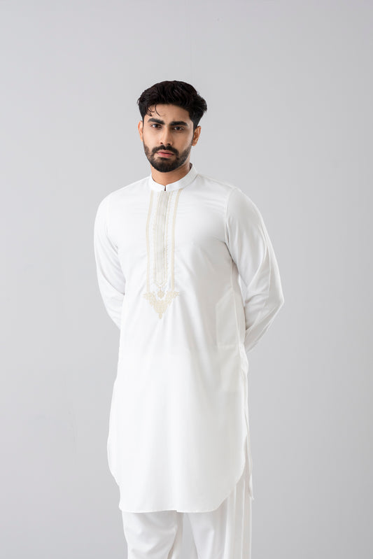 Regular Fit Semi-Formal Kabli Set