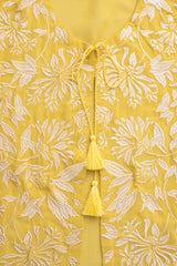 Regular Fit Georgette Bolero Top