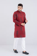 Slim Fit Satin Cotton Panjabi