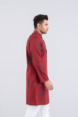 Slim Fit Satin Cotton Panjabi