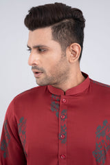 Slim Fit Satin Cotton Panjabi