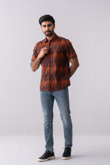 Regular Fit Printed Casual Shirt