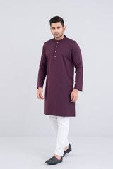 Regular Fit Semi-Formal Dobby Panjabi